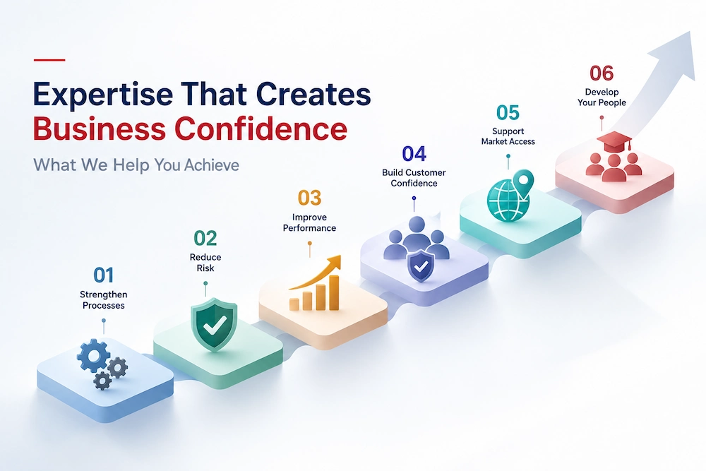What We Help You Achieve - 6 Steps